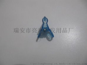 透明小定位夾即盤發(fā)夾 美發(fā)分區(qū)利器，廠家直銷首選瑞安亮彩